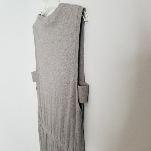 Theory Caneil Cotton sleeveless Dress Drawstring Waist Small - Picture 9 of 11